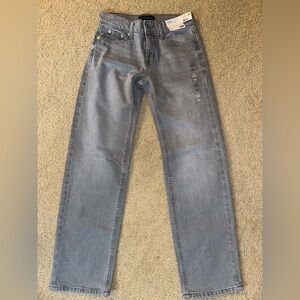 Aeropostale Baggy Gray Low Rise Jeans